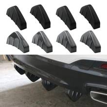 2021 4pc Universal Car rear bumper shark spoiler Accessories for SsangYong Actyon Turismo Rodius Rexton Korando Kyron Musso 2024 - buy cheap