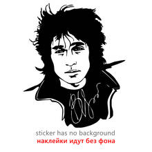 CS-883# Black Transparent car sticker Viktor Tsoi vinyl decal for auto car stickers styling car decoration choose size 2024 - buy cheap