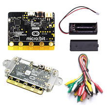 BBC Micro:bit Starter Kit with Micro bit Acrylic case +Micro bit battery case Alligator Clips Used for Teaching DIY Beginners 2024 - buy cheap