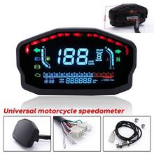 Universal Motorcycle LED LCD Digital Speedometer Odometer for 2/4 Cylinders 2024 - buy cheap