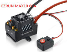 Hobbywing EZRUN MAX10 60A непроницаемый ESC con 6 V/7,4 V BEC 2-3 S Lipo контроллер de velocidad ESC sin escobillas para 1/10 RC 2024 - купить недорого