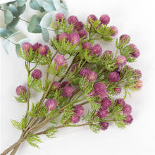 56 см искусственные бобы цветы ветка поддельные Одуванчик пластиковые цветы Свадебные украшения дома 2024 - купить недорого