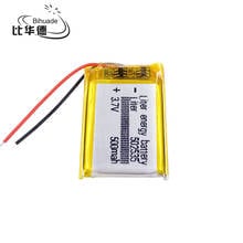 3,7 V литий-полимерная батарея 052535 502535 MP4 MP5 DIY подарки/игрушки 500MAH для GPS PSP 2024 - купить недорого