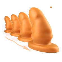 Sexshop-novo plugue anal grande, super macio, plug anal grande, dilatador anal vaginal, massagem da próstata, brinquedos sexuais gay, para mulheres e homens 2024 - compre barato