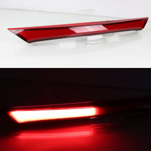 1Pcs Rear Bumper trunk Tail Light LED Taillight Reflector Brake Lamp Warning Signal Fog Lamp For Toyota corolla 2014 - 2018 2026 - buy cheap 1Pcs Rear Bumper trunk Tail Light LED Taillight Reflector Brake Lamp Warning Signal Fog Lamp For Toyota corolla 2014 - 2018 2026 - buy cheap