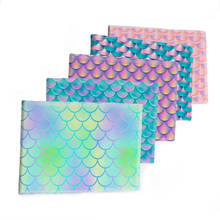 Geometry Fabric Fish Scales Printed 50*145CM Polyester Cotton Twill Fabric Patchwor Printed
