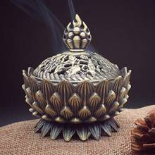 Quemador de incienso de loto, plato de Buda Chino, soporte para incensario, decoración del hogar 2024 - compra barato