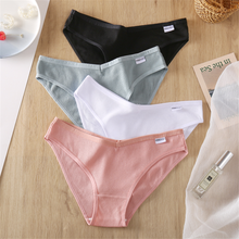 3PCS Sexy Briefs Antibacterial Cotton Crotch Underpant трусы Seamless Women Low-Rise Panties Underwear Intimates трусы женские 2024 - buy cheap