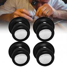 Lupa de ojo de lupa para reparación de relojes, lupa de lente de lupa para relojería, 3X, 4X, 5X y 8X 2024 - compra barato