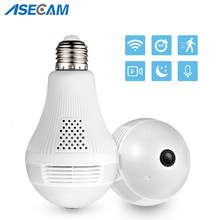 Panoramic Camera Wifi 1080P LED Light Fisheye Bulb Lamp CCTV Video Surveillance Home Security Burglar IP Camera 360 Degree 2024 - buy cheap