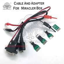original new 4 Adapters + cable Set for Miracle box / volcano box ( all best cable 100% original ) 2024 - buy cheap
