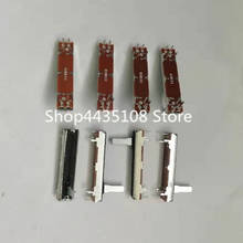 10pcs long 45mm 4.5CM two-channel stereo straight slide potentiometer fader B10K B100K 2024 - buy cheap