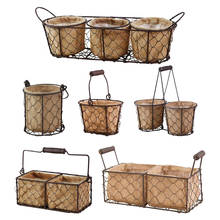 Laundry Storage Basket Bread Fruit Vegetable Snack Basket Decorative Hanging Flower Pot Indoor Outdoor 2024 - buy cheap