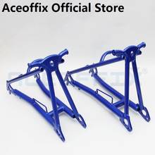ACEOFFIX for Brompton Bike 2020 Blue folding bike Frame chrome molybdenum steel rear Rack 2024 - buy cheap
