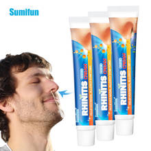 Sumifun, pomada de tratamento de sinusite, para rinite, refrescar no nariz, óleo frio, alívio da cozimento nasal, gesso de ervas 2024 - compre barato