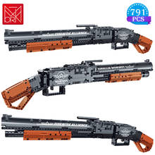 Ideas Creative Military Series Building Blocks Simulation Sniper Rifle Toys Gun Model DIY Educational Bricks Gift For Children 2024 - buy cheap