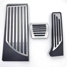 Car Accelerator Brake Foot Rest Pedal Pads for Alfa Romeo Stelvio 2016-2020 No Drilling Pedals Car Accessories 2024 - buy cheap