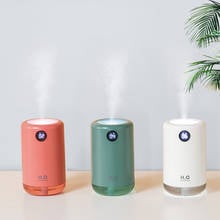 Portable Air Humidifier Rechargeable Wireless Ultrasonic Cool Mist Water Diffuser with LED Light 500ML 2000mAh USB Humidificador 2024 - buy cheap