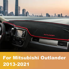 For Mitsubishi Outlander 3 2013-2017 2018 2019 2020 2021 Car Dashboard Cover Dash Mat Sun Shade Pad Carpet Anti-UV Accessories 2024 - buy cheap