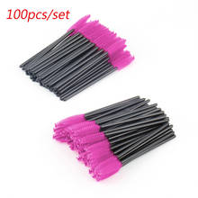 1Set/100pcs Mascara Brush One-Off Disposable Eyelash Mini Brush Mascara Applicator Wand makeup Brushes Eyes Care 2024 - buy cheap