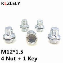 1 SET M12*1.5 Anti-Theft Standard Wheel Lug Nuts For LEXUS LS430  SC430  RX300 330 350 270 400h  RX330 400h AWD 2024 - buy cheap