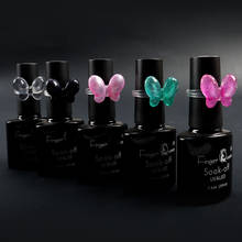 Anillos de mariposa para uñas, 50 Uds. De colores para uñas, para práctica de exhibición de uñas acrílicas, esmalte de uñas de Gel UV 2024 - compra barato