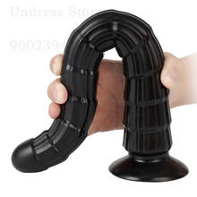 Plugue anal grande, brinquedo erótico grande para mulheres e homens, dilatador anal e masturbador de vagina, produto de sexo anal, grande, sex shop 2024 - compre barato