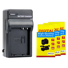 2000mAh li-ion battery EN-EL23 ENEL23 EN EL23 + Charger For Nikon Coolpix P600 PM159 P610S S810c P900S P900 2024 - buy cheap