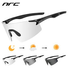 Óculos fotocromático para ciclismo, óculos de sol com 1 lente proteção uv400 para homens e mulheres óculos de sol para ciclismo ao ar livre, itens de montanha 2024 - compre barato