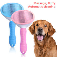 Cleaning Dog Brush Slicker Massage Particle Pet Comb for Dogs Cat Shedding Mats Tangled Hair Dander Dirt Removing Dog Supplies 2024 - buy cheap