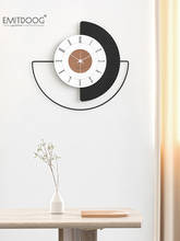 Colourful Wall Clock Geometric Shapes Big  Luxury Silent Wall Clock Living Room Nordic Vintage Habitacion Kitchen Decor AD50WC 2024 - buy cheap
