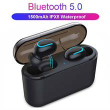 Bluetooth 5,0 TWS Беспроводная гарнитура handsfree наушники спортивные наушники игровые bluetooth-наушники для мобильного телефона PK i12 auriculares 2024 - купить недорого