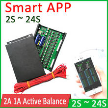 1A 2A Balance 2S~16S 24S Lithium Battery Active Equalizer Bluetooth APP FOR BMS Li-ion Lifepo4 LTO 4S 14S 20S Protection Board 2024 - buy cheap