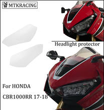 MTKRACING FOR HONDA  CBR1000RR CBR 1000RR CBR1000 RR Headlight protector cover screen lens 2017-2018 2024 - buy cheap