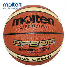 Molten-balón de baloncesto Baketball CF-800/CF-200, Original, oficial, Tamaño 7, para hombre 2024 - compra barato