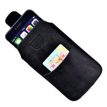 Luxury Leather Slim Mobile Phone Waist Belt Case Bag Holster For Xiaomi Mi Mix 3 2 2s,Poco x3 x2 f2 f1 m2 m3,Black Shark 4 Pouch 2024 - buy cheap