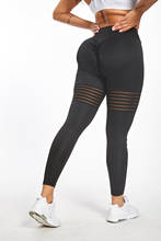 Mallas deportivas de cintura alta para mujer, leggings sin costuras, para Fitness, Yoga, gimnasio y trotar 2024 - compra barato