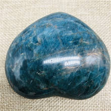 Blue Apatite crystal! NATURAL Blue Apatite QUARTZ CRYSTAL Heart Stone Healing 2024 - buy cheap