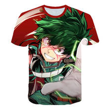 Boku No Hero T Shirt My Hero Academia in men's T-Shirt All Might 3D Printing tshirts Cosplay NUOVO Anime Short Sleeve Casual Top 2024 - buy cheap