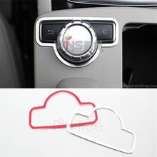 For Mercedes Benz Interior Mouldings E Class Multimedia Decorative Trim Cover Car Styling Accessories Chrome 2024 - buy cheap