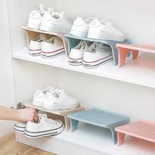 Household Storage Shoe Rack Double Shoe Support Plastic Integrated Simple Economical Simple Shoe Storage Rack 2024 - buy cheap