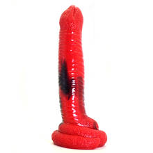 Новый силиконовый пенис Consolador, фаллоимитатор в виде животного, интимные игрушки для женщин анальный секс-игрушка, большой анальный расширитель фаллоимитатор для массажа простаты 2024 - купить недорого