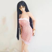 1/6 Scale Female Figure Pink Knit Dress Clothes For 12 inches PH Hotstuff UD Jo Doll Body 2024 - buy cheap