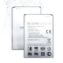 BL-53YH Мобильный телефон батареи. Для LG D830 D850 D851 D855 LS990 VS985 F400 3000 мА/ч, 3,85 V BL 53YH BL53YH 2024 - купить недорого