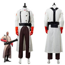 team fortress 2 Cosplay Costume Medic Uniform Costume Adult Outfit Full Set Halloween Carnival 2024 - buy cheap