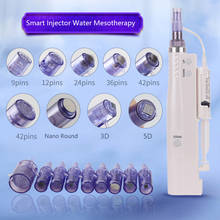 Дропшиппинг Hydra инжектор Портативный Смарт инжектор воды Мезотерапия Мезо пистолеты Дерма ручка инъекции лица лечение машина 2024 - купить недорого