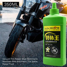 Líquido para reparo de pneus de motocicleta, 350ml, cola a vácuo para reparação de pneus de montanha, selador de pneus automático, fluido de reparo, acessórios de carro 2024 - compre barato