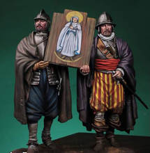 1/32 Scale Unpainted Resin Figure Tercios of Bobadilla 2 figures GK figure 2024 - buy cheap