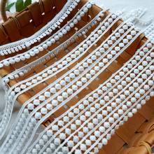 Beans Cotton Lace Trim Off White Delicate Lace Trimming 10 Yards Factory Price High Quality 2024 - buy cheap