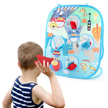 Детская игрушка-мешок дротика для бросания на открытом воздухе, портативная настольная игра, набор игрушек, мешок для песка, пляжные игры для детей 2024 - купить недорого